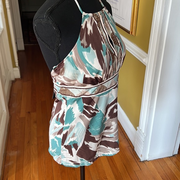 BCBGMAXAZRIA Rayon Knit Halter Top - Picture 4 of 4